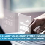 EDMS migration checklist for businesses